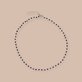 Lapis Lazuli Harmonic Necklace Sterling Silver