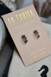 Daisy Flower Studs Sterling Silver