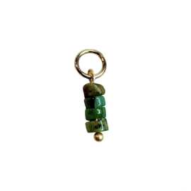 Emerald 4-Stone Charm/ Bedel