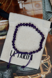 Amethyst Mineral Bracelet