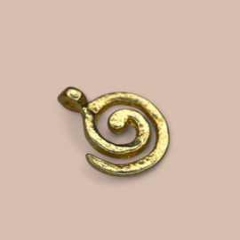 Tribal Spiraal Bedel Brass