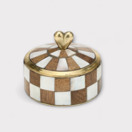 Woody Checkered Circus Box / Doing Goods