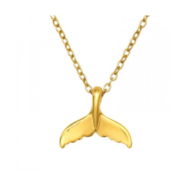 Whale Gold Vermeil Necklace