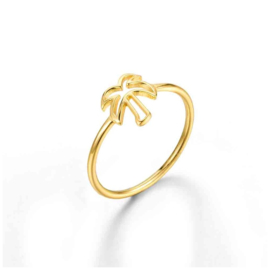 Open Palm Ring Gold Vermeil