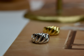 Twisted Ear Cuff - Sterling Zilver