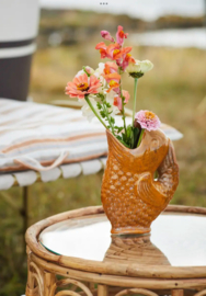 Stoneware Vase Golden Orange / Madam Stoltz