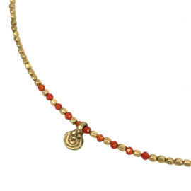 Tribal Carnelian Necklace