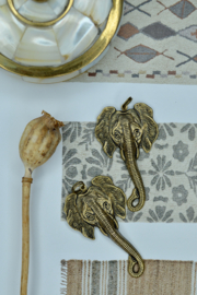 Elephant Pendant Brass