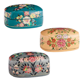 Handmade Paper Mache Box / Madam Stoltz