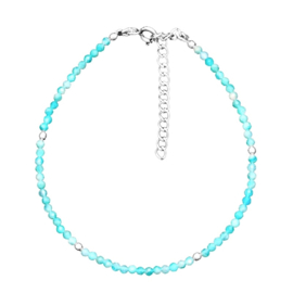 Amazonite Sterling Silver Bracelet / Armband