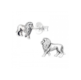 Lion Studs Sterling Silver / Oorstekers