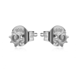 Zon Oorstekers - Sterling Zilver