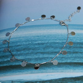 CIRCLES ANKLET SILVER