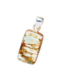 Sonora Bergturkoois Hanger - Sterling Zilver