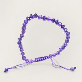 Amethyst Mineral Bracelet