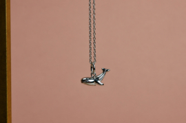 Walvis Ketting - Silver Plated