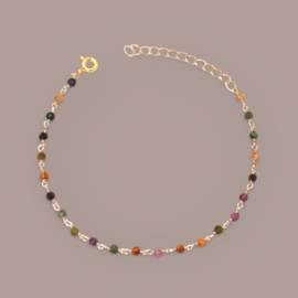 Tourmaline Harmonic Bracelet Gold Vermeil