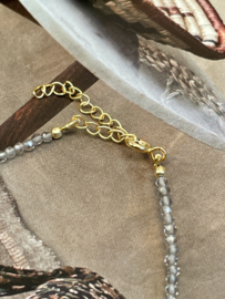 Smokey Quartz Bracelet Gold Vermeil