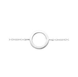 Sterling Silver Open Circle Bracelet / Armband