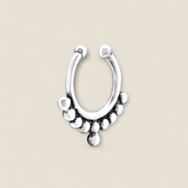 Bali Nose Clip Sterling Silver