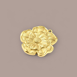 Bloem Bedel RVS Gold Plated