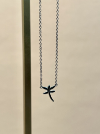 Sterling Silver Dragonfly Necklace