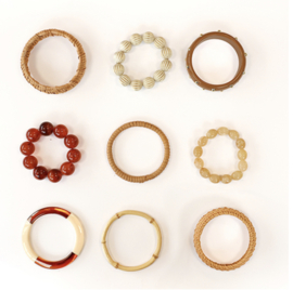 Bangle Natural - Bamboe