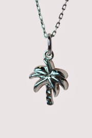 Palm Bliss Ketting - Silver Plated
