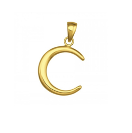 Gold Vermeil Moon Pendant