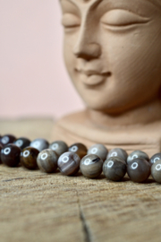 Versteend Hout 8 mm Kralen