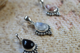 Moonstone Moongazer Pendant Sterling Silver