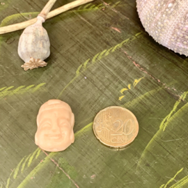 Carved Horn Buddha Bead