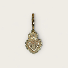 Mexican Heart Single Earring