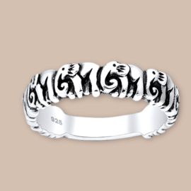 Elephant Parade Ring Sterling Silver