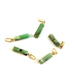 Jade Tube Pendant