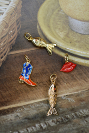 Cowboy Laars Bedel (1pc) Gold Plated