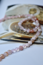 Agaat 5 x 3 mm Facet Coin Kralen