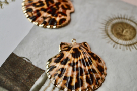Luipaard Print Schelp Bedel
