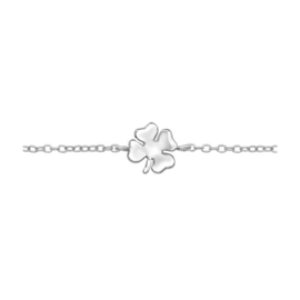 Sterling Silver Lucky Clover Bracelet