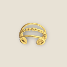 Bali Earcuff Gold Vermeil