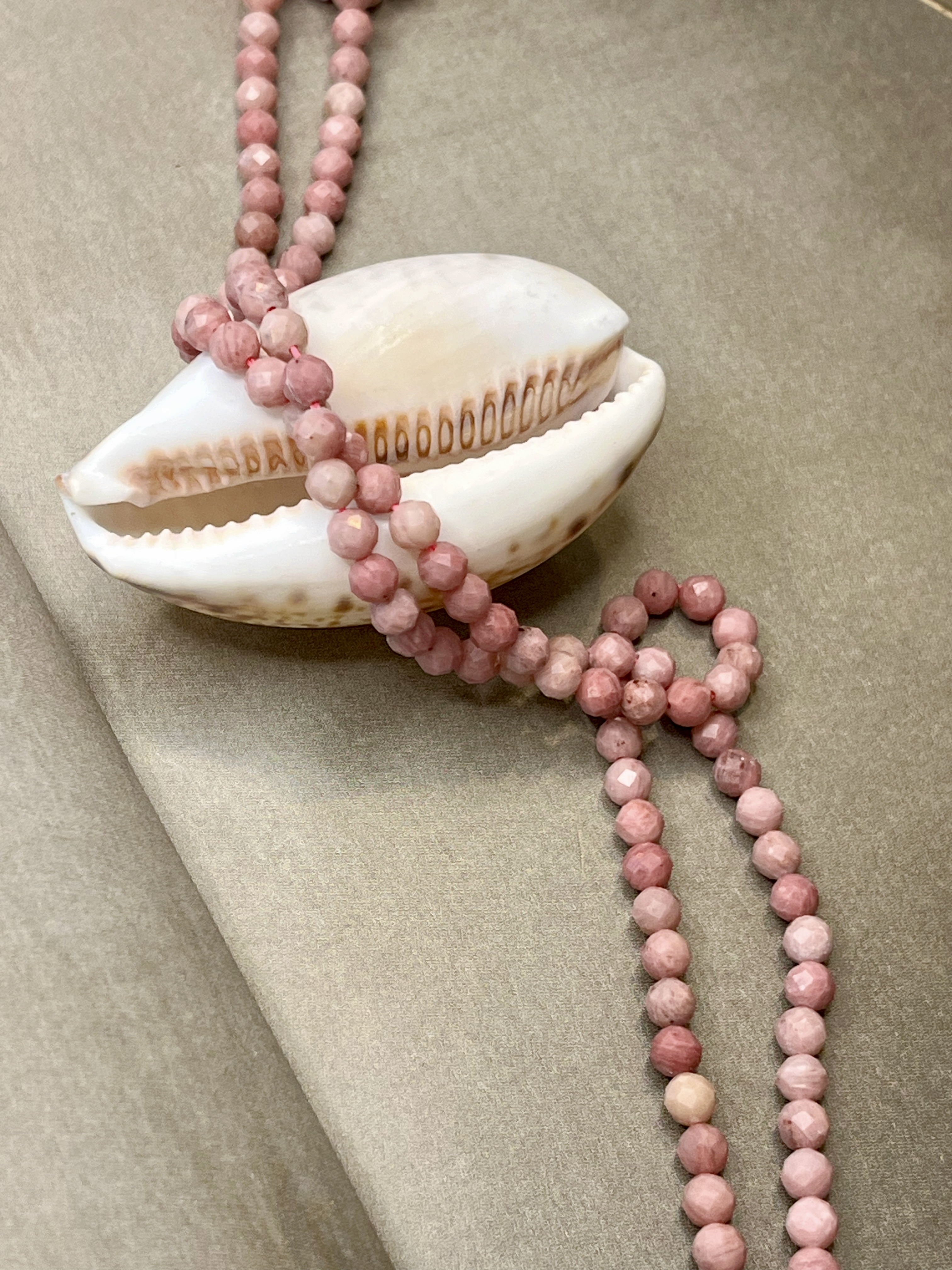 Rhodochrosiet Facet 4 mm Kralen