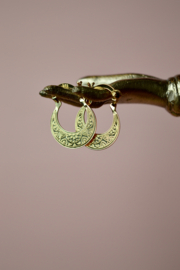 Surya Boho Hoops - Gold Vermeil