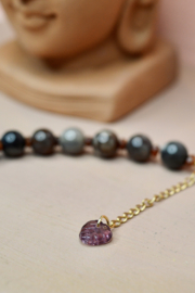 Terra Anima 8 / Petrified Wood Necklace