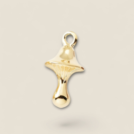 Paddestoel Bedel Gold Plated