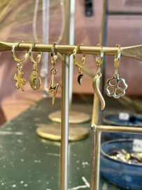 Open Clover Earring