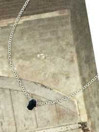 Sterling Silver Hamsa Hand Necklace