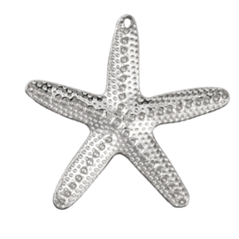 Zeester Bedel - Stainless Steel Zilver