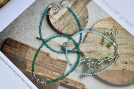 Apatite Bracelet Sterling Silver