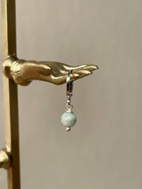 Single Amazonite Earring