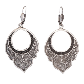 Boho Earrings Brass